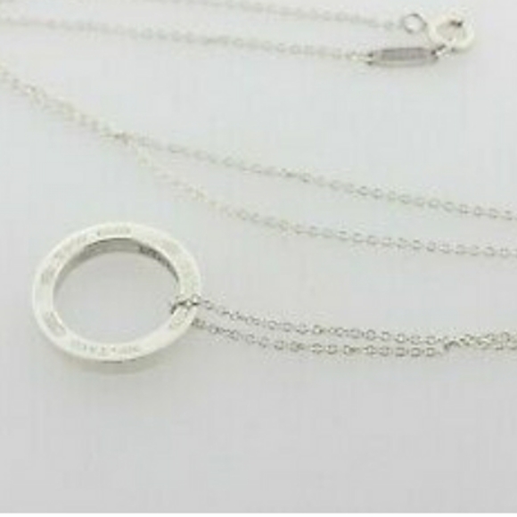 Tiffany & Co. 1837 Pendant Necklace! 16 inches Classic Statement Piece 💙 - Picture 5 of 5